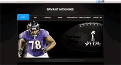 Desktop Screenshot of bryantmckinnie.com